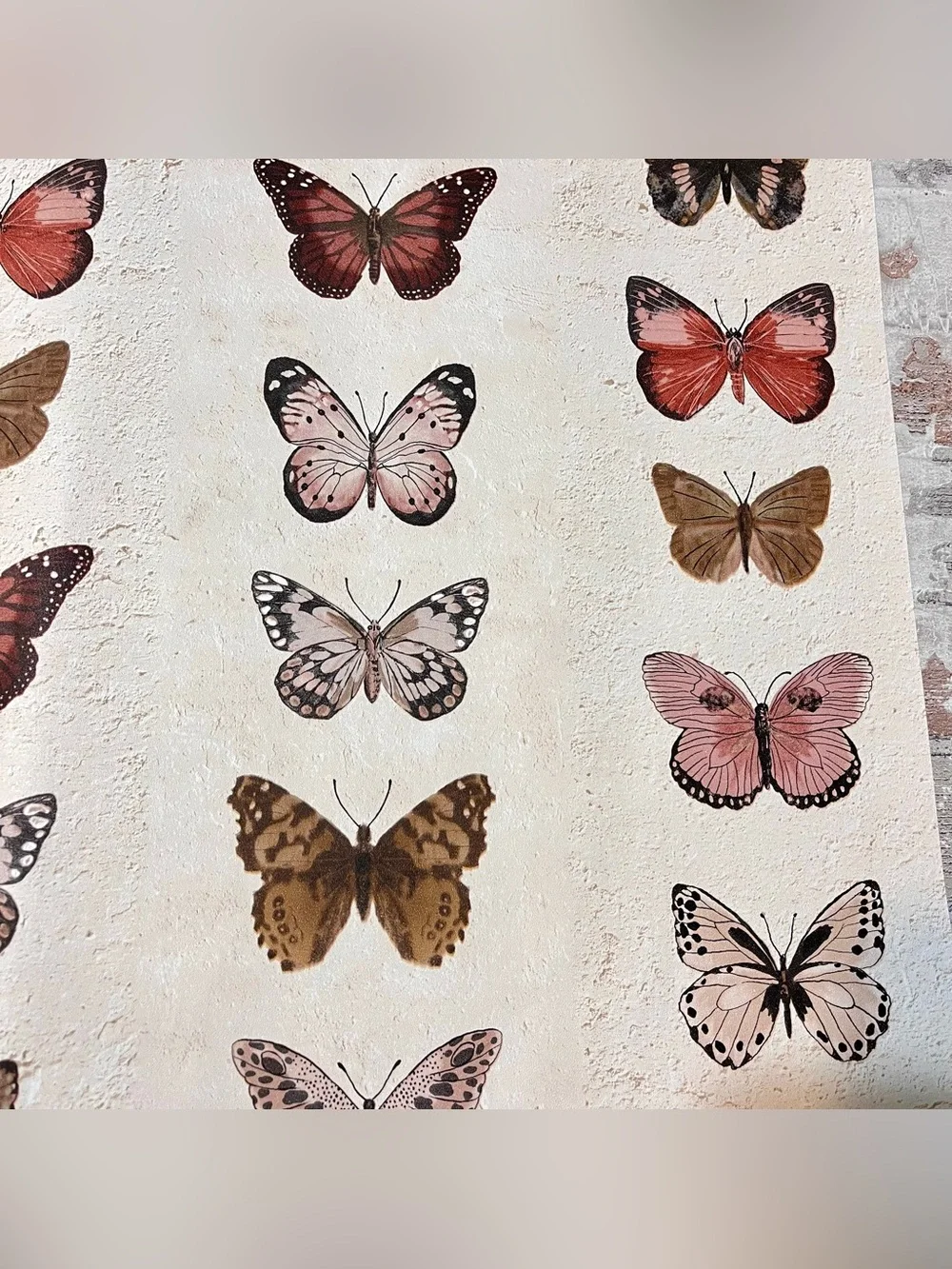 14 Large Assorted Designer DIY Scrapbooking Marble & Butterflies Pattern Sheets